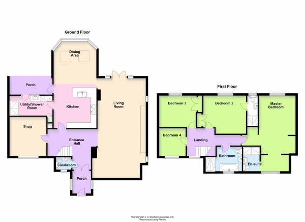 Floor Plan Image for Equestrian for Sale in Chase Farm, Whaddon Road, Little Horwood