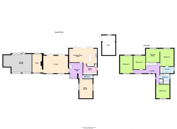 Floor Plan Image for 5 Bedroom Detached House for Sale in Broadway Avenue, Giffard Park