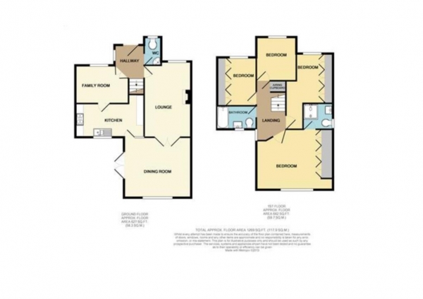 Floor Plan Image for 4 Bedroom Detached House for Sale in Hazel Close, Noak Bridge