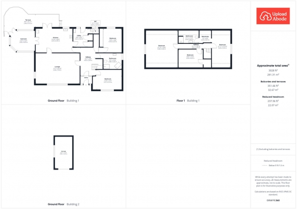 Floor Plan Image for 5 Bedroom Detached House for Sale in High Street, Newarthill, Motherwell