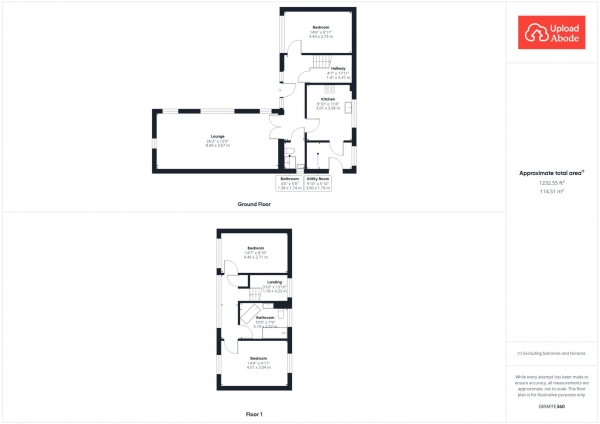 Floor Plan Image for 3 Bedroom Detached House for Sale in Tuphall Road, Hamilton