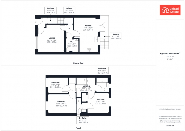Floor Plan Image for 3 Bedroom Semi-Detached House for Sale in Thorn Avenue, West Craigs