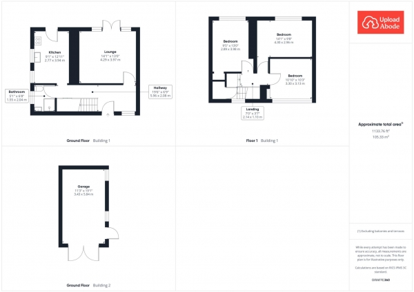 Floor Plan Image for 3 Bedroom Semi-Detached House for Sale in Meikle Earnock Road, Hamilton