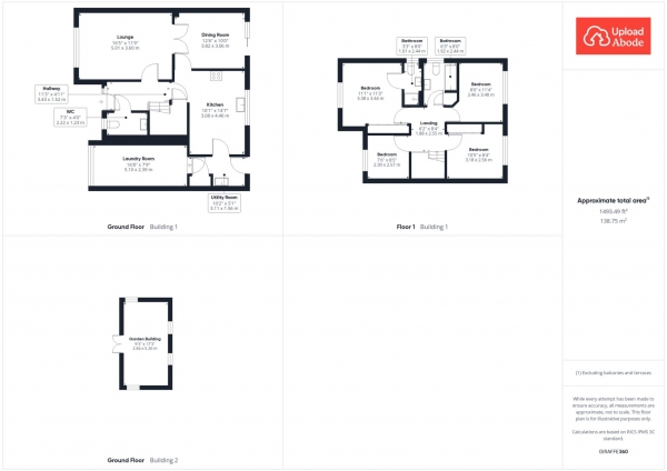 Floor Plan Image for 4 Bedroom Detached House for Sale in Scalloway Road, Gartcosh