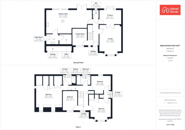 Floor Plan Image for 5 Bedroom Detached House for Sale in Philips Walk, Hamilton