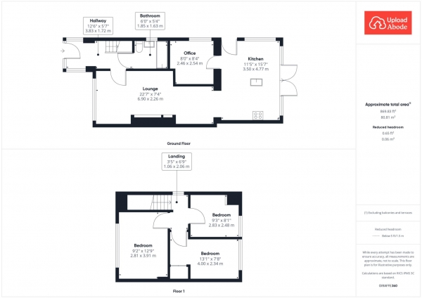 Floor Plan Image for 4 Bedroom Semi-Detached House for Sale in Gannochy Drive, Bishopbriggs