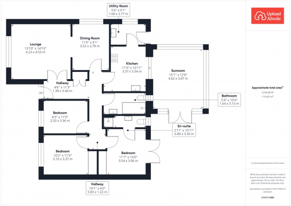 Floor Plan Image for 3 Bedroom Detached House for Sale in Dykehead Crescent, Airdrie