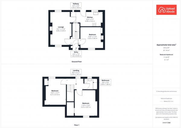 Floor Plan Image for 3 Bedroom Semi-Detached House for Sale in Jerviston Road, Motherwell