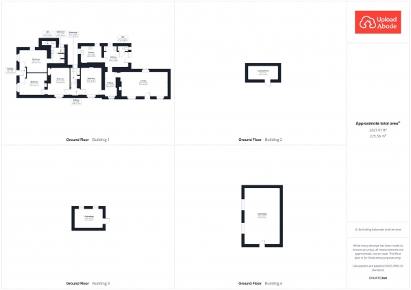 Floor Plan Image for 3 Bedroom Detached House for Sale in Wellshot View, Lodge Cottage, Elvanfoot, Biggar