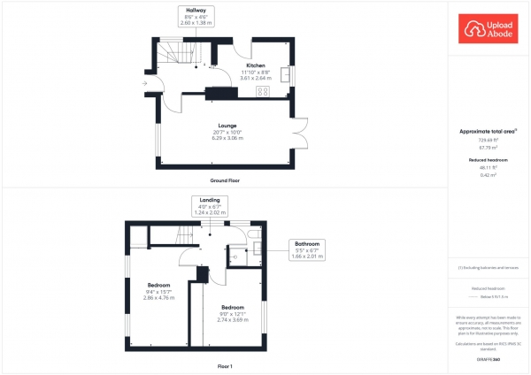 Floor Plan Image for 2 Bedroom End of Terrace House for Sale in Forest Avenue, Hamilton