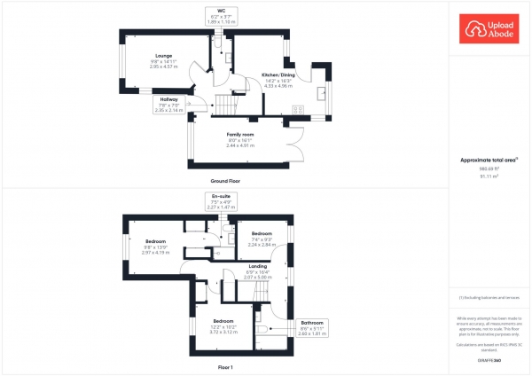 Floor Plan Image for 3 Bedroom Detached House for Sale in Elie Road, West Craigs, Glasgow