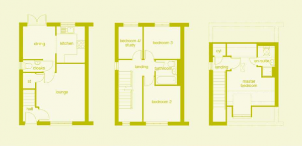 Floor Plan Image for 4 Bedroom Semi-Detached House for Sale in Cornmill Road, Sutton-in-Ashfield, ng17