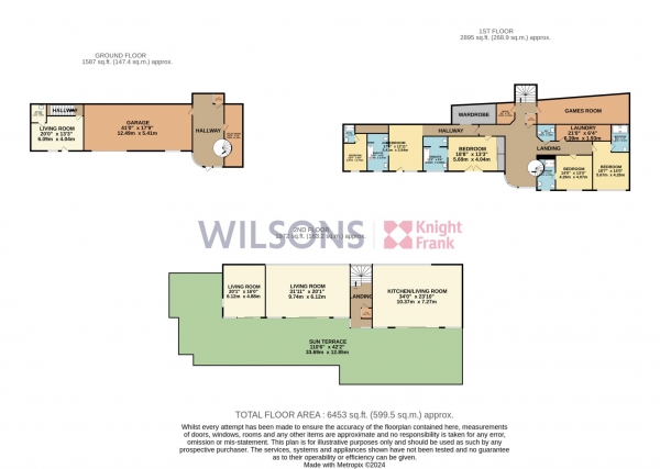 Floor Plan Image for 5 Bedroom Detached House for Sale in St Martin