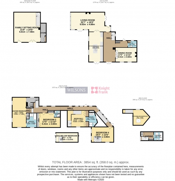 Floor Plan Image for 4 Bedroom Detached House for Sale in St Lawrence