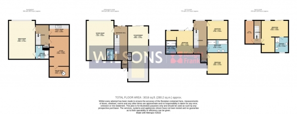 Floor Plan Image for 4 Bedroom Detached House for Sale in Victoria Avenue