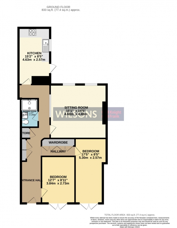 Floor Plan Image for 2 Bedroom Apartment for Sale in St Helier