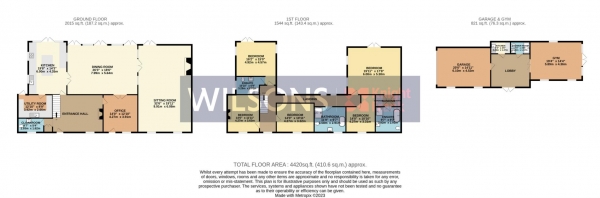 Floor Plan Image for 5 Bedroom Detached House for Sale in St Saviour