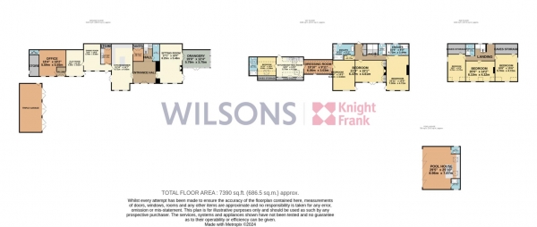 Floor Plan Image for 7 Bedroom Detached House for Sale in St Mary