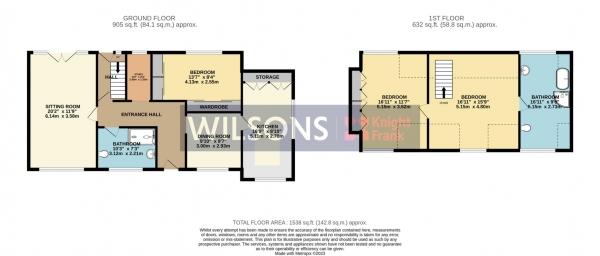 Floor Plan Image for 3 Bedroom Detached House for Sale in St. Andrews Road, St Helier