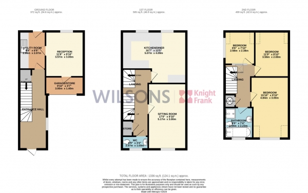 Floor Plan Image for 3 Bedroom Terraced House for Sale in St Clement