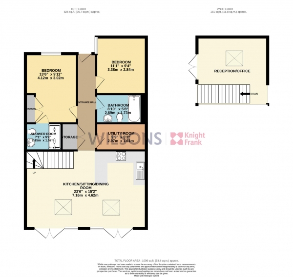 Floor Plan Image for 2 Bedroom Duplex for Sale in Bellozane Valley, St Helier