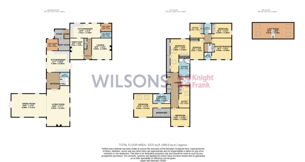 Floor Plan Image for 8 Bedroom Farm House for Sale in St Martin