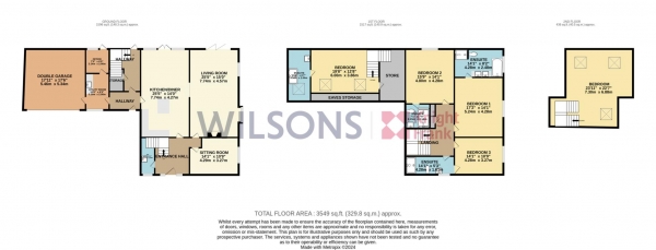 Floor Plan Image for 5 Bedroom Detached House for Sale in St Brelade