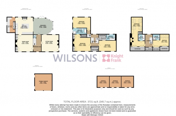 Floor Plan Image for 5 Bedroom Detached House for Sale in St Saviour