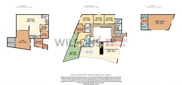 Floor Plan Image for 4 Bedroom Detached House for Sale in La Rue Voisin, St Brelade