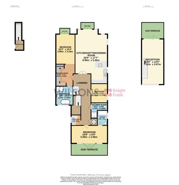 Floor Plan Image for 3 Bedroom Apartment for Sale in St Lawrence