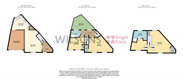 Floor Plan Image for 3 Bedroom Semi-Detached House for Sale in James Road, St Helier