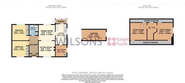 Floor Plan Image for 2 Bedroom Detached House for Sale in St Peter