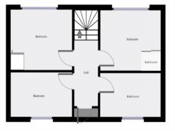 Floor Plan Image for 3 Bedroom Detached House to Rent in Capel Dewi Road, Carmarthen, Carmarthenshire