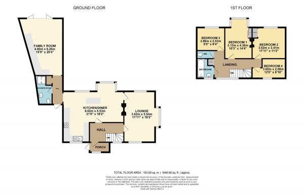 Floor Plan Image for 4 Bedroom Semi-Detached House for Sale in Lyndhurst Avenue, Surbiton