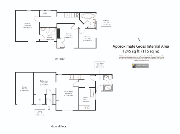 Floor Plan Image for 3 Bedroom Detached House for Sale in Berners Street, Ipswich