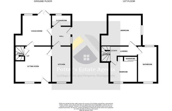 Floor Plan Image for 5 Bedroom Cottage for Sale in Owls Cottage, Top Road, Hasketon, Woodbridge