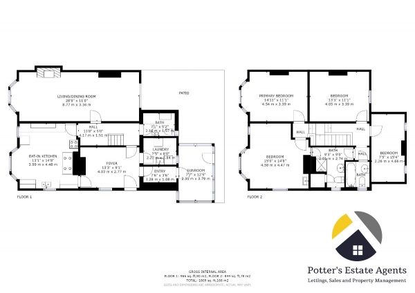 Floor Plan Image for 4 Bedroom Detached House for Sale in Ipswich Road, Woodbridge