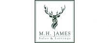 MH James Estate Agents Logo